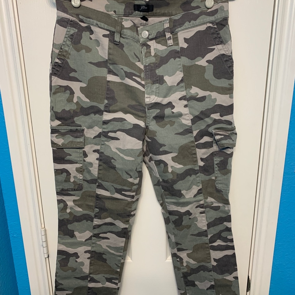 j crew camouflage jeans